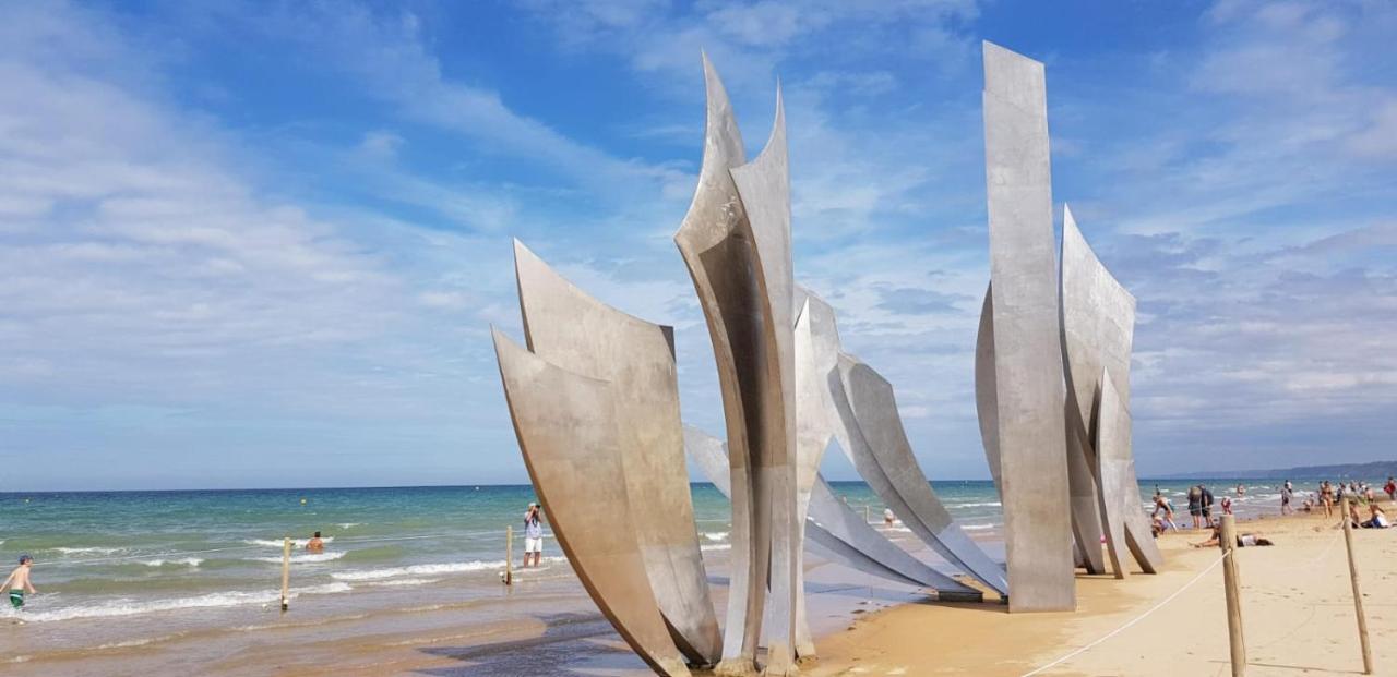 Contact Hotel Utah Beach Carentan - Anciennement Kyriad Exteriér fotografie